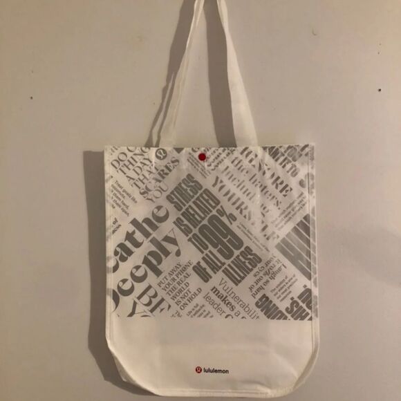 NWOT LULULEMON Reusable Shopping Gym Lunch Bag L - Picture 5 of 9